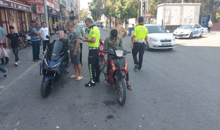 Urfa'da Motosiklet Denetimleri Devam Ediyor!