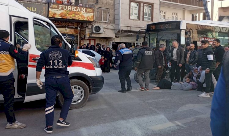 Urfa'da Bir Kadına Araç Çarptı! 