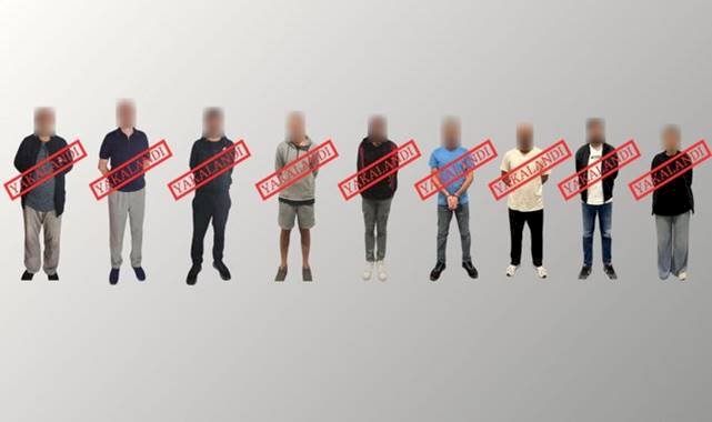 Kırmızı Bültenle Aranan 9 Şüpheli Türkiye'ye Getirildi 