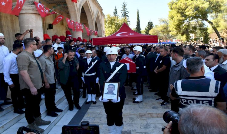 Şehit Ömer Amilağ, Şanlıurfa'da Son Yolculuğuna Uğurlandı