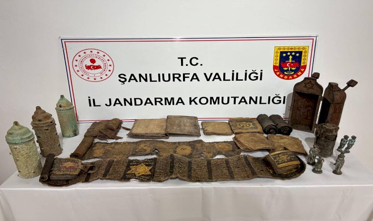 Şanlıurfa'da Tarihi Eser Operasyonu!
