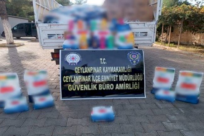 Urfa'da çok sayıda sahte temizlik ürünleri ele geçirildi!