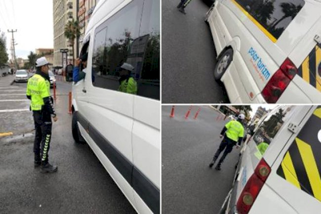 Şanlıurfa'da 93 okul servisi trafikten men edildi!
