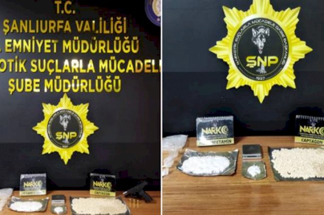 Şanlıurfa'da uyuşturucu operasyonu! 1 gözaltı
