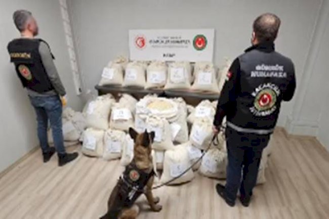1 ton uyuşturucu madde ele geçirildi! 