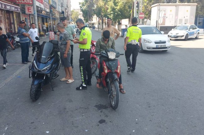 Urfa'da Motosiklet Denetimleri Devam Ediyor!