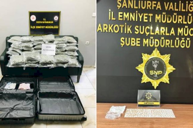 Şanlıurfa'da Zehir Tacirlerine Darbe! Gözaltılar Var 