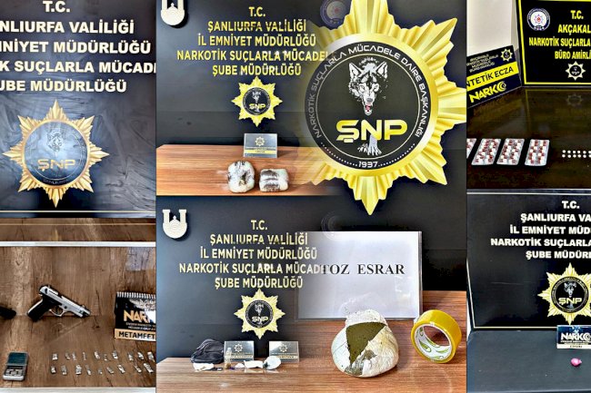 Urfa'da 7 Farklı Operasyon: Çok Sayıda Gözaltı 