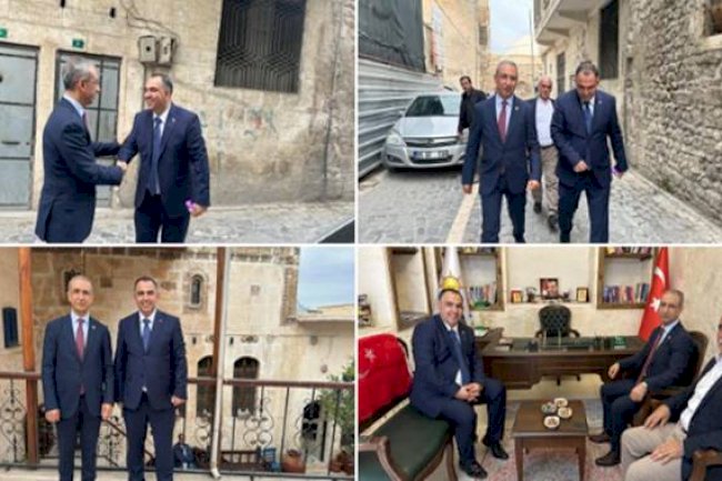 Vekil Dusak’tan MKYK Üyesi Mehmet Ali Kurt’a Bayram Ziyareti