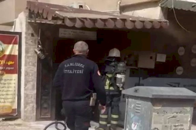 Urfa'da Kuran Kursunda Yangın! 