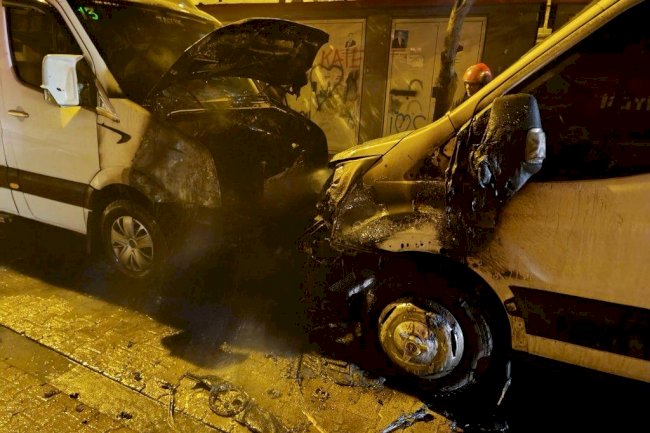 Şanlıurfa'da 9 Araç Kundaklandı