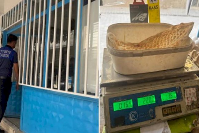 Eyyübiye'de Fırın Denetimi: Eksik Gramaj Tespit Edilen İş Yerine Ceza