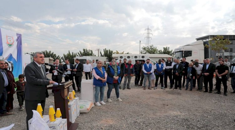 Şanlıurfa Büyükşehir ile IOM tarafından hayvancılığa büyük destek