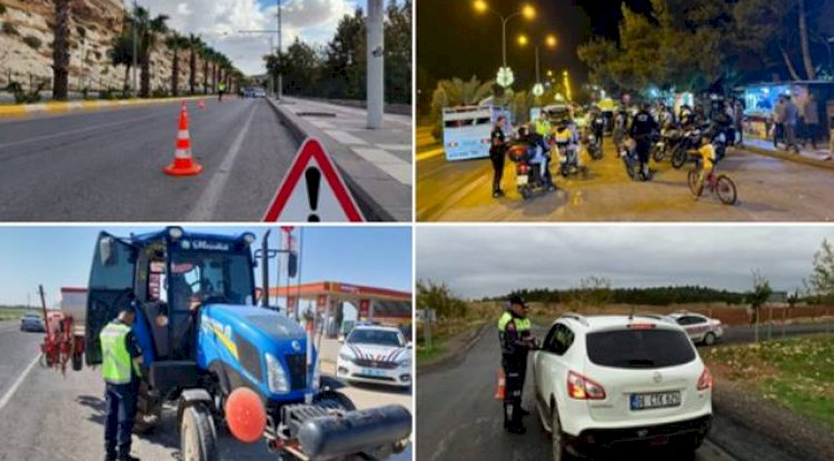 Urfalı sürücüler dikkat! 1785 araç trafikten men edildi