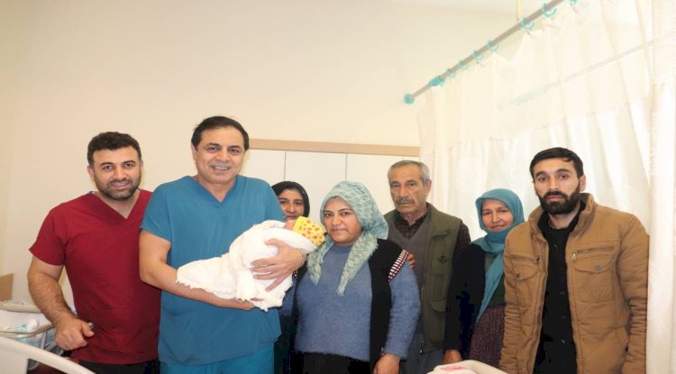 13 yıllık çocuk özlemi Harran Üniversitesi Hastanesi'nde son buldu