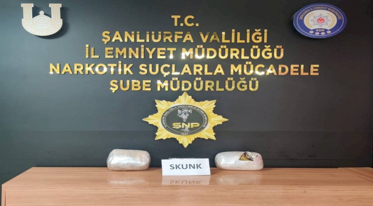 Şanlıurfa'da tam 4 kilo ele geçirildi! 1 gözaltı