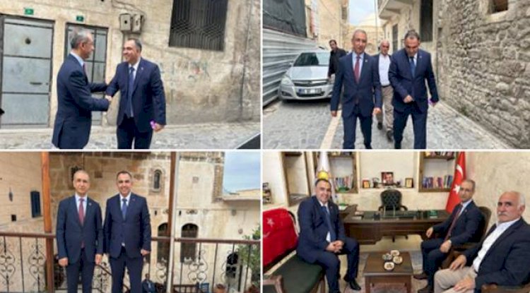 Vekil Dusak’tan MKYK Üyesi Mehmet Ali Kurt’a Bayram Ziyareti